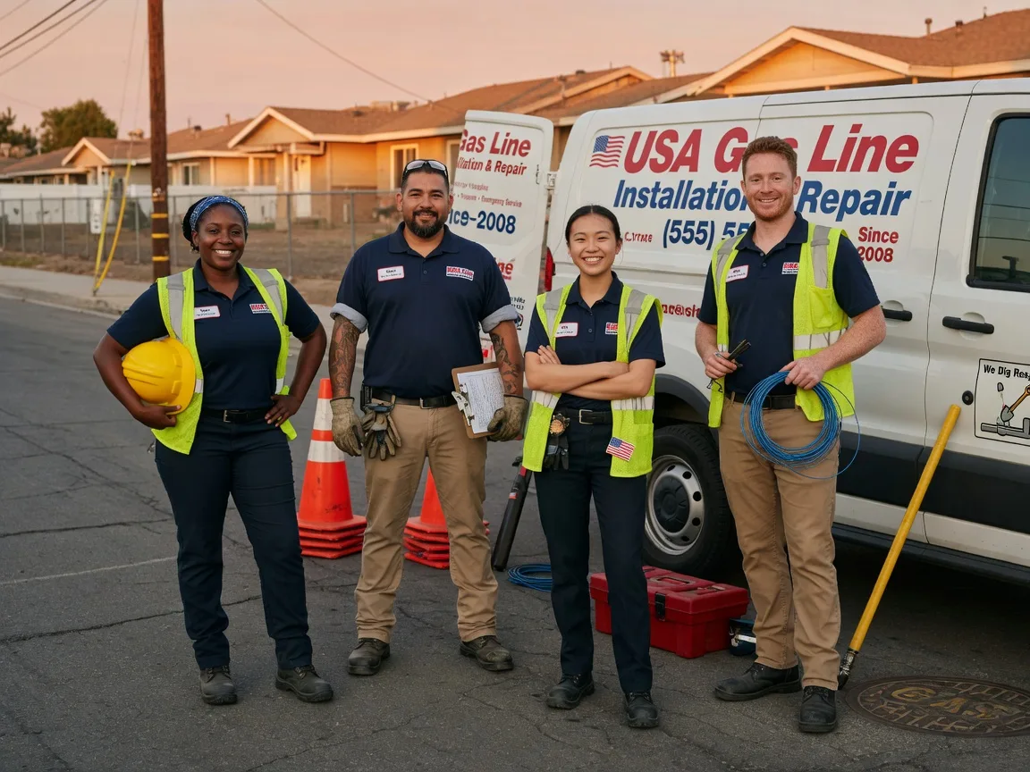 Gas Line Installation company in Columbia Station, OH